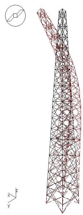 analyse modale sur pylone